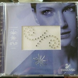 SOLD.  Swarovski Crystal Temporary Tattoo